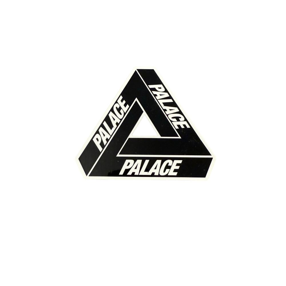 Palace Skateboards Tri-Ferg Sticker Black Authentic Streetwear Skateboard